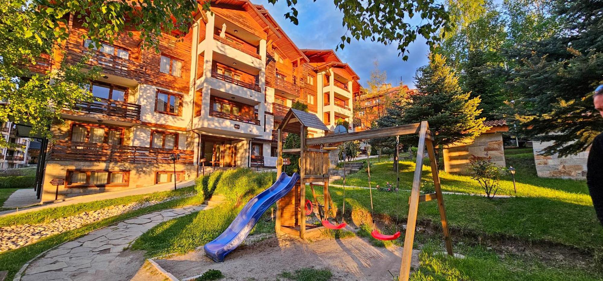 Apartmanica Double Room Apartment 101-12, Big Terrace, St Ivan Rilski 4 Star Spa Resort, 班斯科 外观 照片