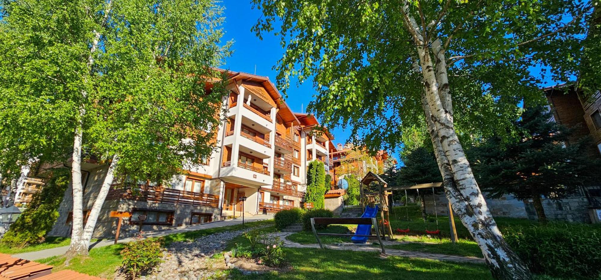 Apartmanica Double Room Apartment 101-12, Big Terrace, St Ivan Rilski 4 Star Spa Resort, 班斯科 外观 照片
